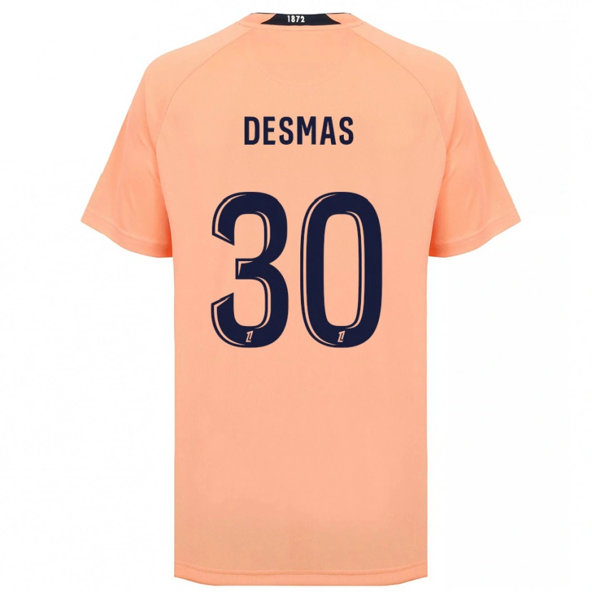Danxen Herren Arthur Desmas #30 Orange Marineblau Auswärtstrikot Trikot 2025/26 T-Shirt Österreich