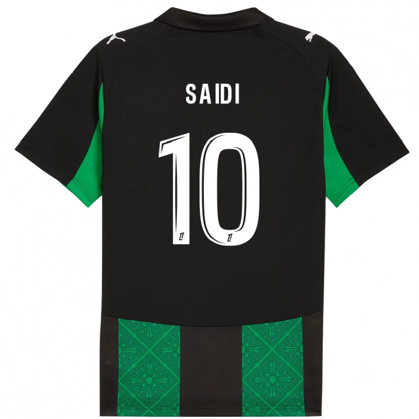 Danxen Herren Kahissa Saïdi Muscara #10 Schwarz Grün Auswärtstrikot Trikot 2025/26 T-Shirt Österreich