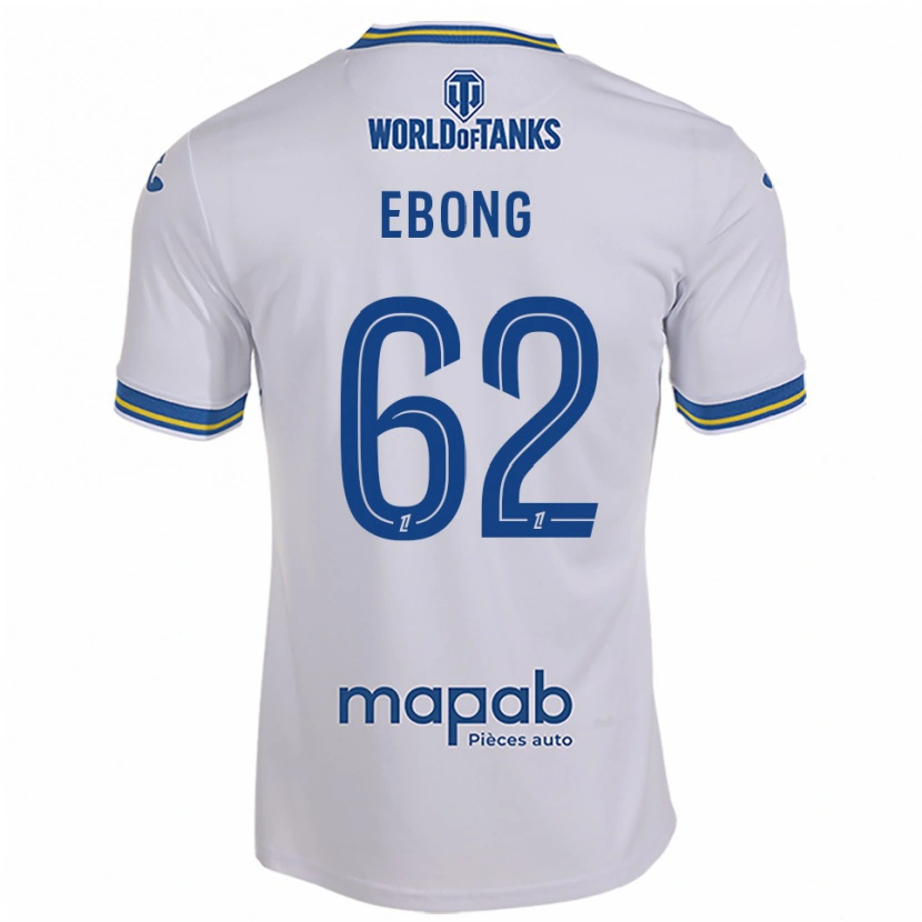 Danxen Herren Arthur Avom #62 Weiß Himmelblau Auswärtstrikot Trikot 2025/26 T-Shirt Österreich