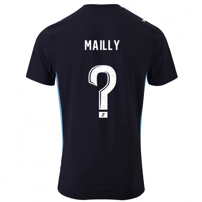 Danxen Herren Evan Mailly #0 Schwarz Himmelblau Auswärtstrikot Trikot 2025/26 T-Shirt Österreich