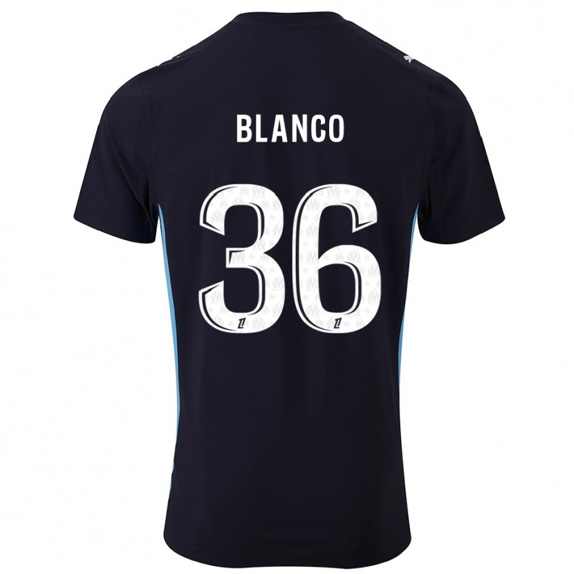 Danxen Herren Rubén Blanco #36 Schwarz Himmelblau Auswärtstrikot Trikot 2025/26 T-Shirt Österreich