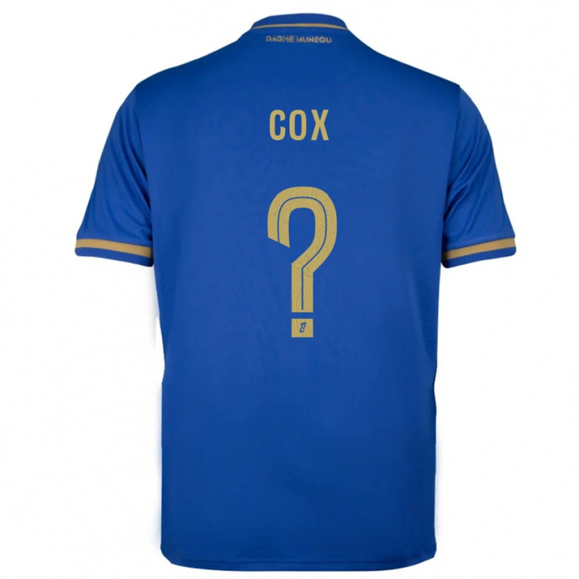 Danxen Herren Matthew Cox #0 Blau Gold Auswärtstrikot Trikot 2025/26 T-Shirt Österreich