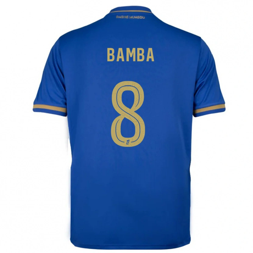 Danxen Herren Aladji Bamba #8 Blau Gold Auswärtstrikot Trikot 2025/26 T-Shirt Österreich