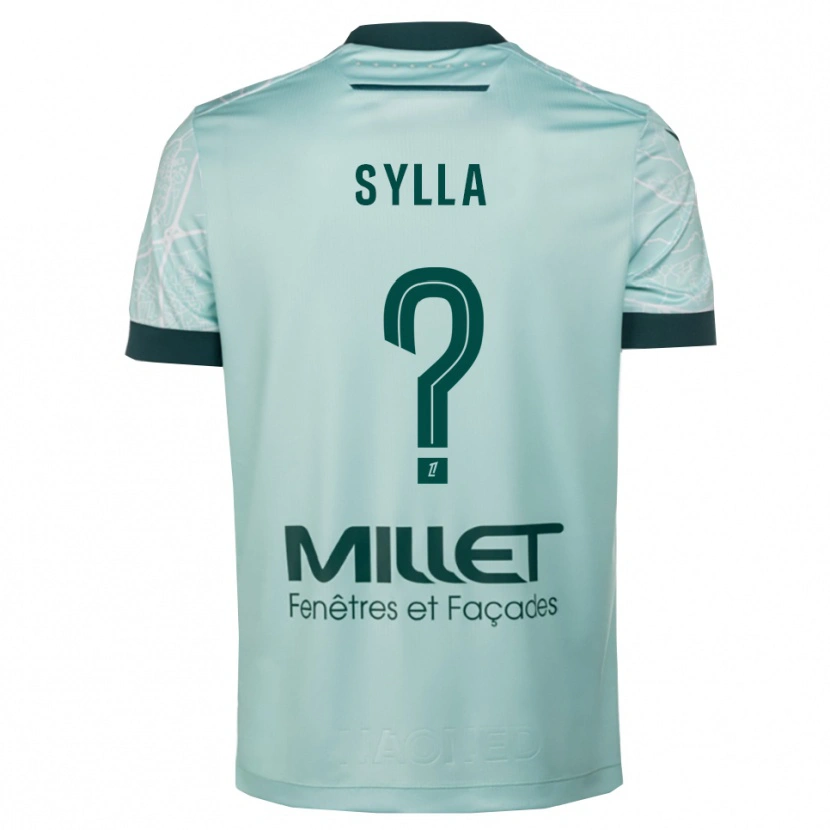 Danxen Herren Sekou Sylla #0 Grün Weiß Auswärtstrikot Trikot 2025/26 T-Shirt Österreich