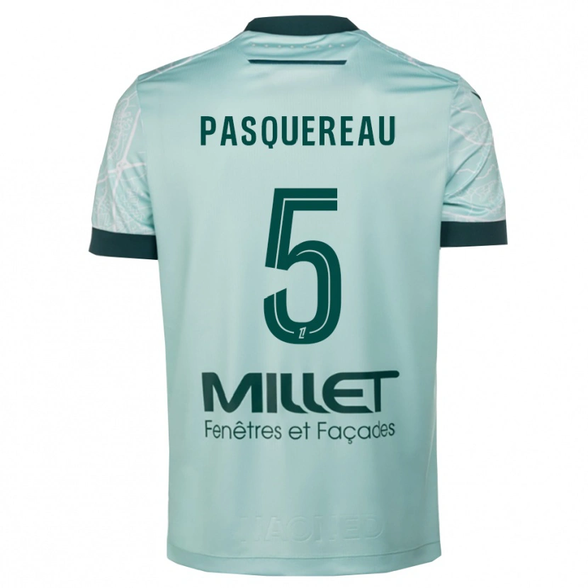 Danxen Herren Julie Pasquereau #5 Grün Weiß Auswärtstrikot Trikot 2025/26 T-Shirt Österreich