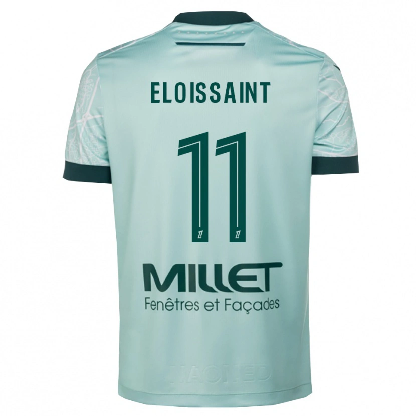 Danxen Herren Roseline Eloissaint #11 Grün Weiß Auswärtstrikot Trikot 2025/26 T-Shirt Österreich