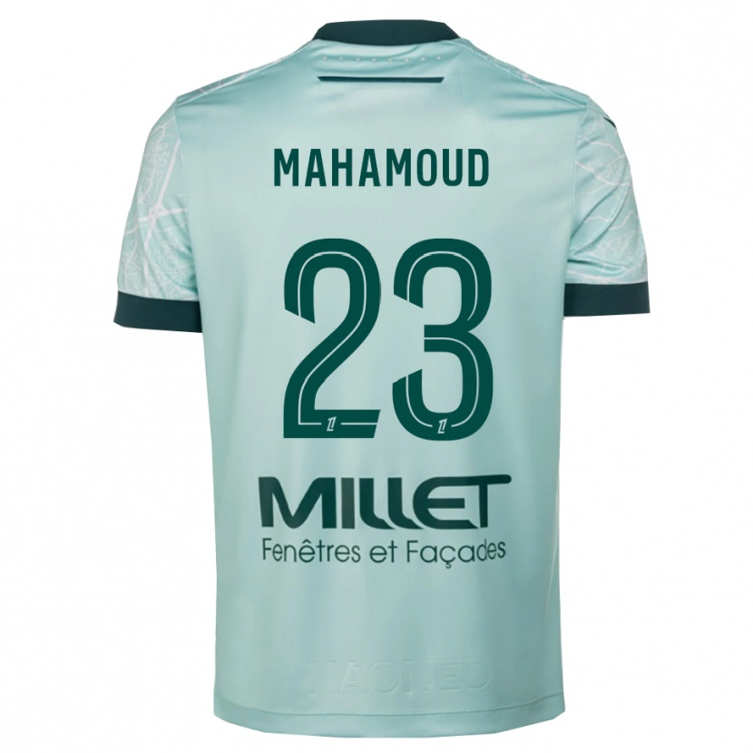 Danxen Herren Adel Mahamoud #23 Grün Weiß Auswärtstrikot Trikot 2025/26 T-Shirt Österreich