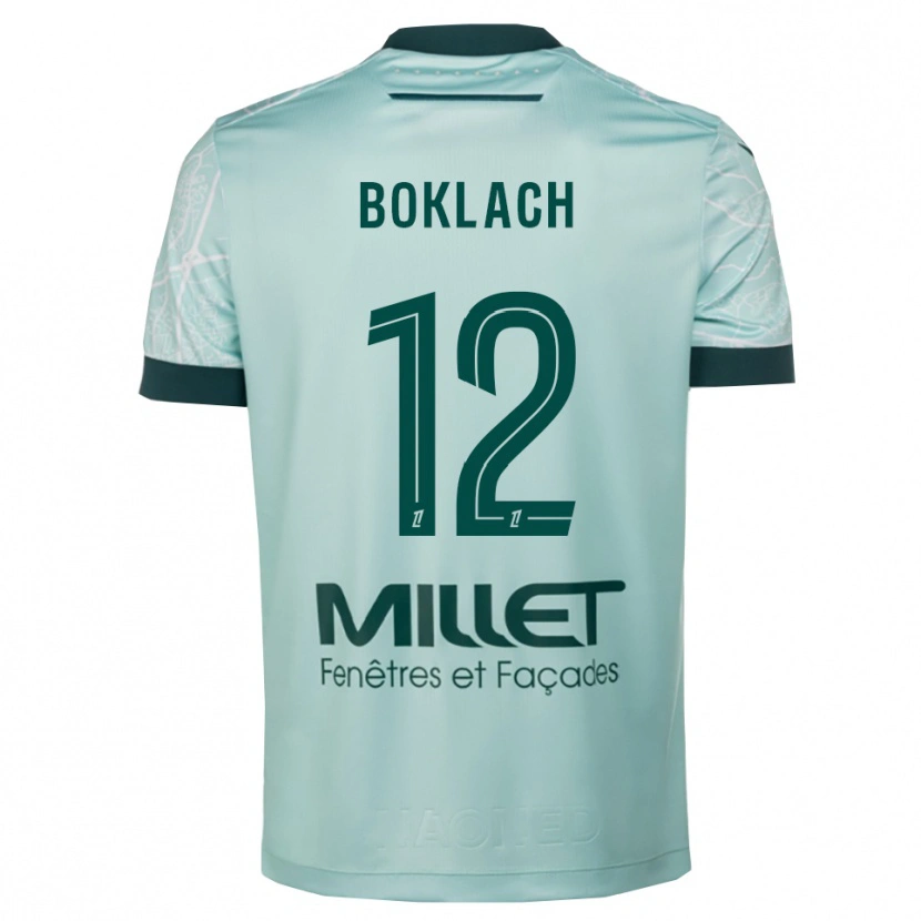 Danxen Herren Kateryna Boklach #12 Grün Weiß Auswärtstrikot Trikot 2025/26 T-Shirt Österreich