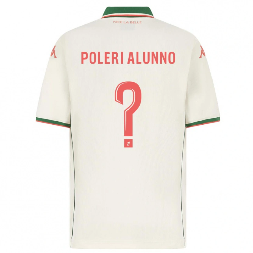 Danxen Herren Mathis Poleri Alunno #0 Weiß Grün Auswärtstrikot Trikot 2025/26 T-Shirt Österreich