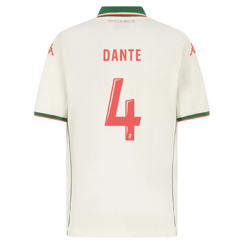 Danxen Herren Dante #4 Weiß Grün Auswärtstrikot Trikot 2025/26 T-Shirt Österreich