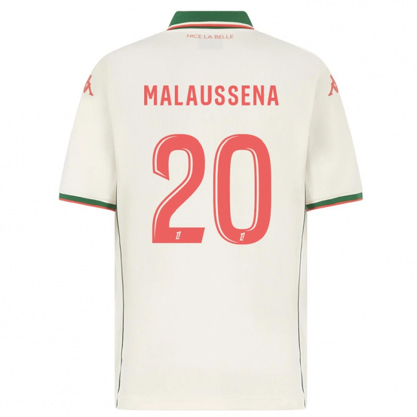Danxen Herren Angela Malaussena #20 Weiß Grün Auswärtstrikot Trikot 2025/26 T-Shirt Österreich