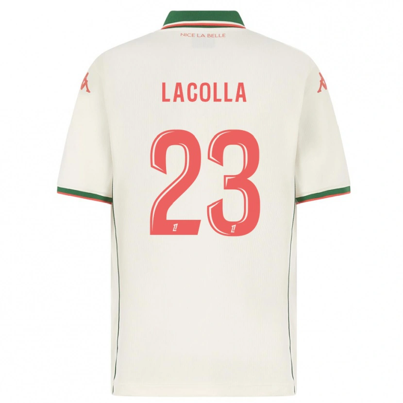 Danxen Herren Mellie Lacolla #23 Weiß Grün Auswärtstrikot Trikot 2025/26 T-Shirt Österreich