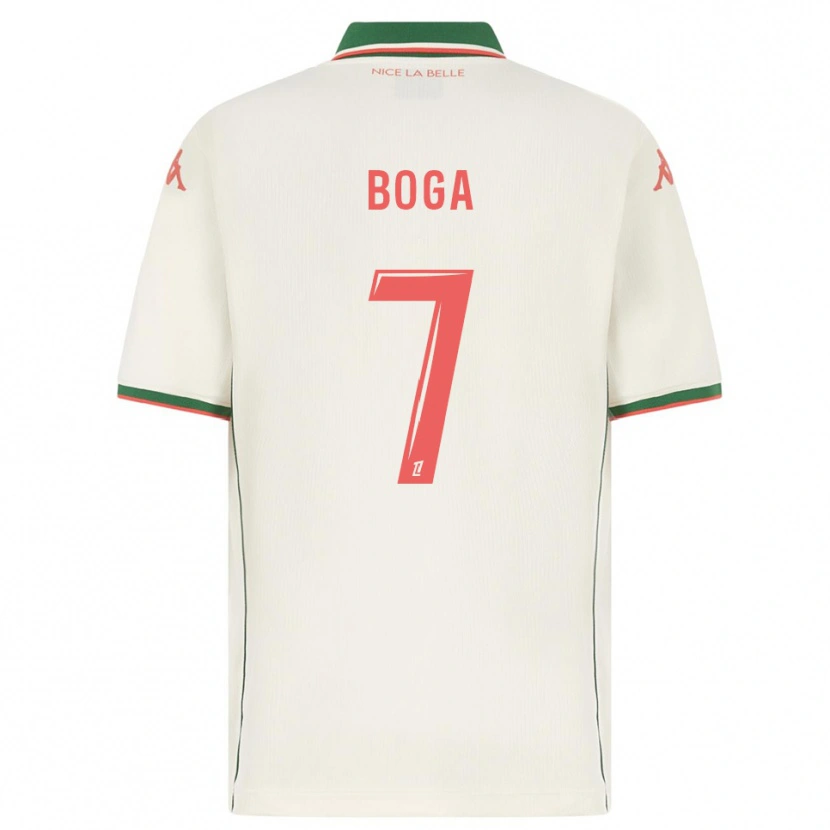 Danxen Herren Jérémie Boga #7 Weiß Grün Auswärtstrikot Trikot 2025/26 T-Shirt Österreich