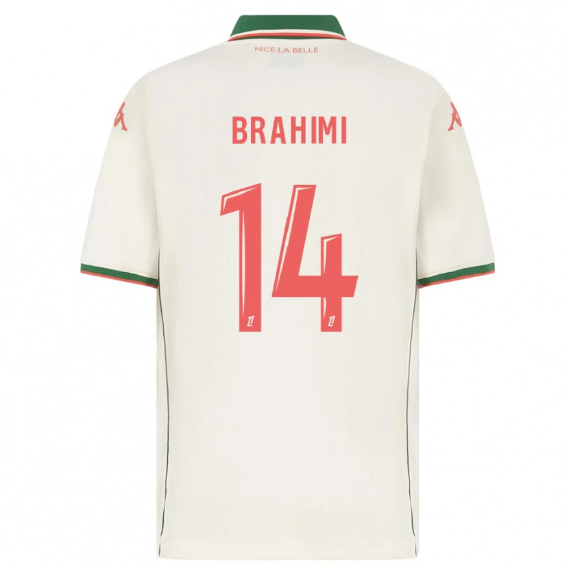 Danxen Herren Billal Brahimi #14 Weiß Grün Auswärtstrikot Trikot 2025/26 T-Shirt Österreich