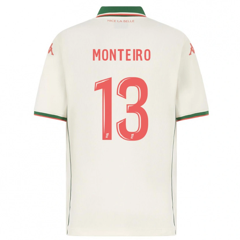 Danxen Herren Laurenzo Monteiro #13 Weiß Grün Auswärtstrikot Trikot 2025/26 T-Shirt Österreich