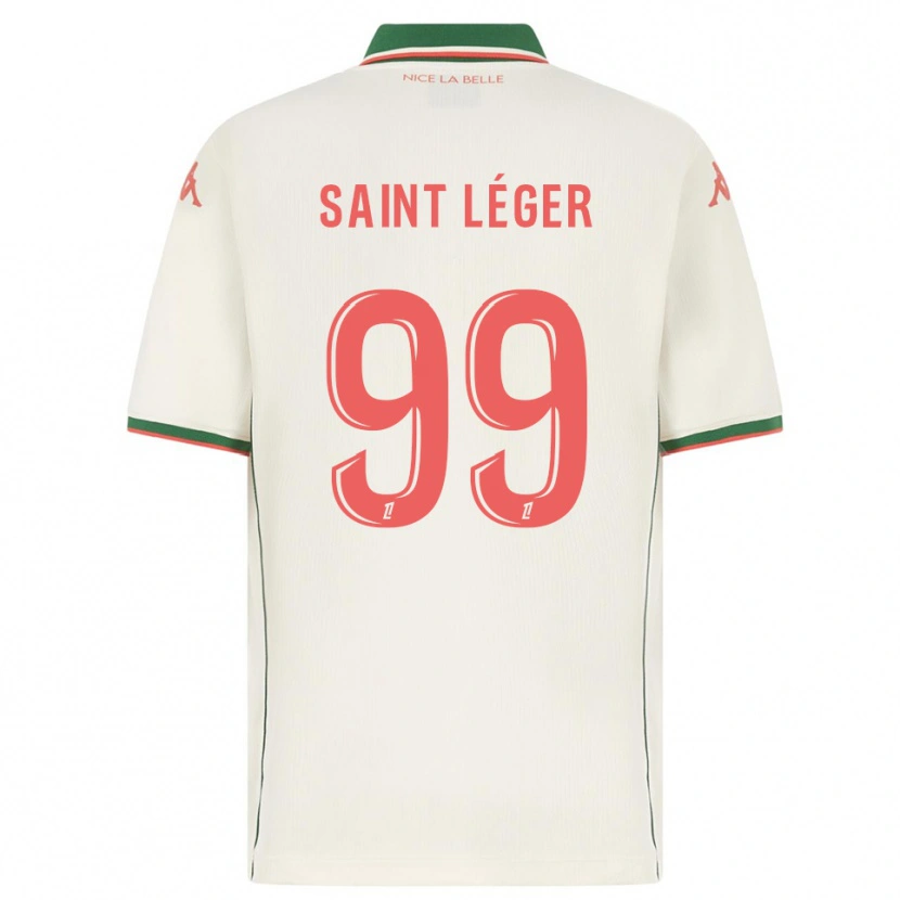 Danxen Herren Maureen Saint Léger #99 Weiß Grün Auswärtstrikot Trikot 2025/26 T-Shirt Österreich