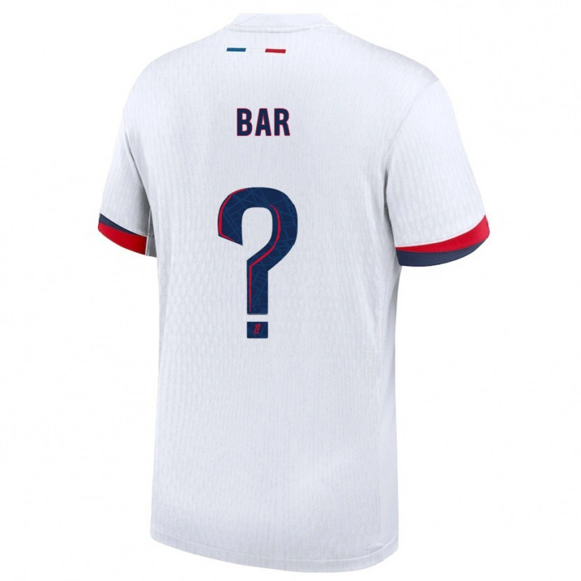 Danxen Herren Arthur Bar #0 Weiß Rot Auswärtstrikot Trikot 2025/26 T-Shirt Österreich