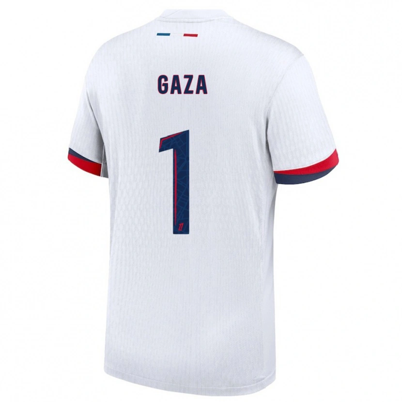 Danxen Herren Johnny Gaza #1 Weiß Rot Auswärtstrikot Trikot 2025/26 T-Shirt Österreich
