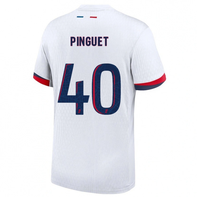 Danxen Herren Alice Pinguet #40 Weiß Rot Auswärtstrikot Trikot 2025/26 T-Shirt Österreich
