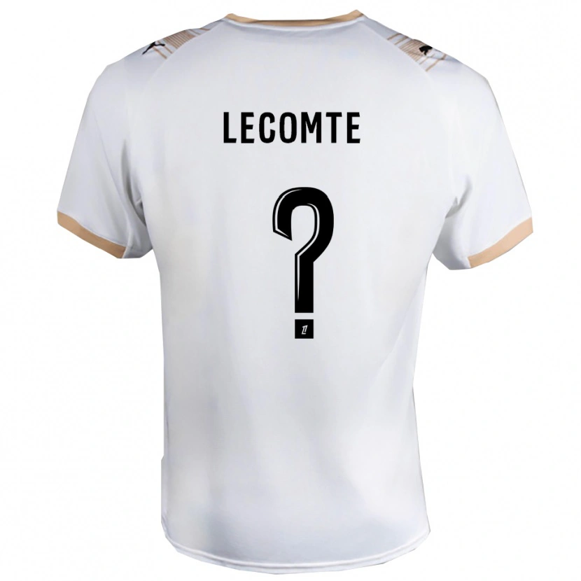 Danxen Herren Benjamin Lecomte #0 Weiß Schwarz Auswärtstrikot Trikot 2025/26 T-Shirt Österreich