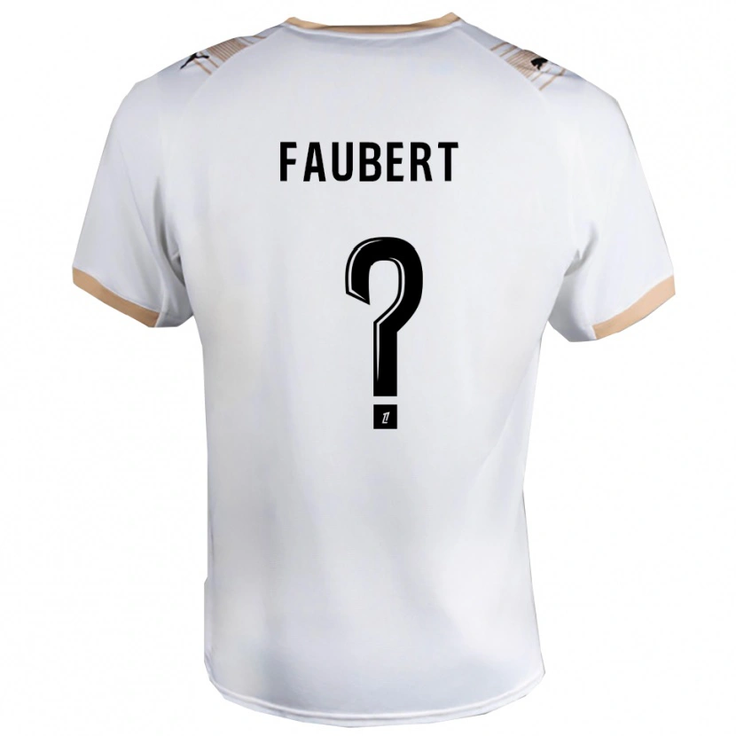 Danxen Herren Noam Faubert #0 Weiß Schwarz Auswärtstrikot Trikot 2025/26 T-Shirt Österreich