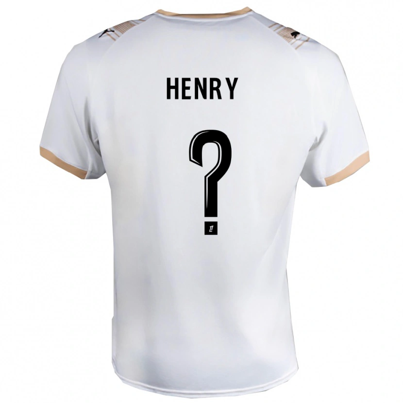 Danxen Herren Kobi Henry #0 Weiß Schwarz Auswärtstrikot Trikot 2025/26 T-Shirt Österreich