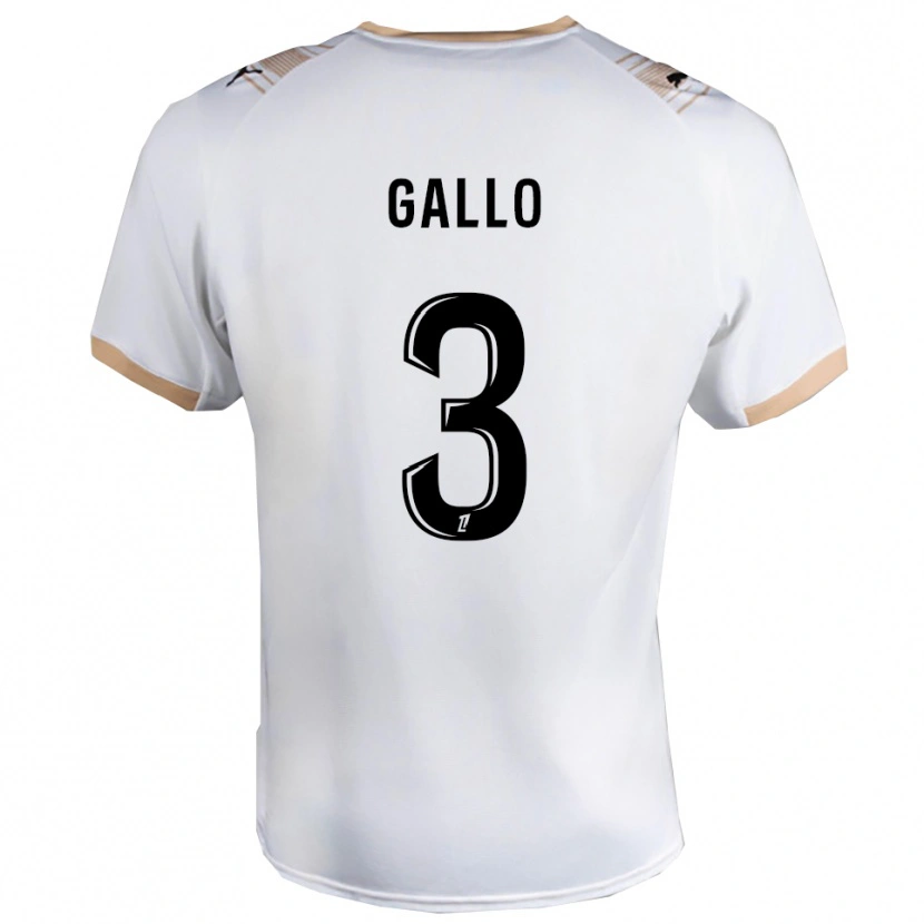 Danxen Herren Noan Gallo #3 Weiß Schwarz Auswärtstrikot Trikot 2025/26 T-Shirt Österreich
