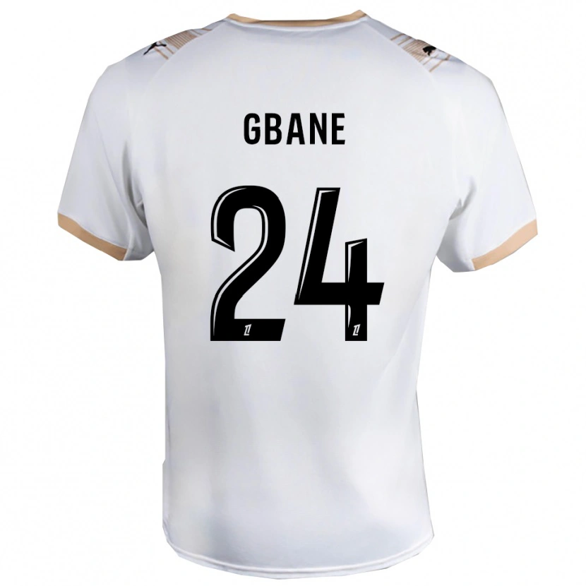 Danxen Herren Mory Gbane #24 Weiß Schwarz Auswärtstrikot Trikot 2025/26 T-Shirt Österreich