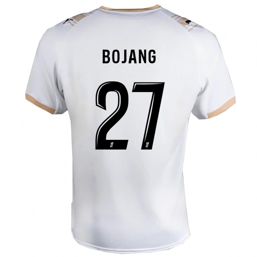 Danxen Herren Adama Bojang #27 Weiß Schwarz Auswärtstrikot Trikot 2025/26 T-Shirt Österreich