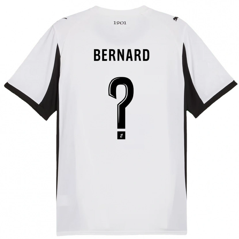Danxen Herren Alexis Bernard #0 Weiß Schwarz Auswärtstrikot Trikot 2025/26 T-Shirt Österreich