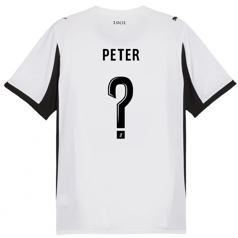 Danxen Herren Joseph Peter #0 Weiß Schwarz Auswärtstrikot Trikot 2025/26 T-Shirt Österreich