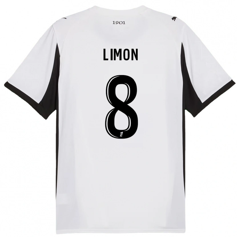 Danxen Herren Paolo Limon #8 Weiß Schwarz Auswärtstrikot Trikot 2025/26 T-Shirt Österreich