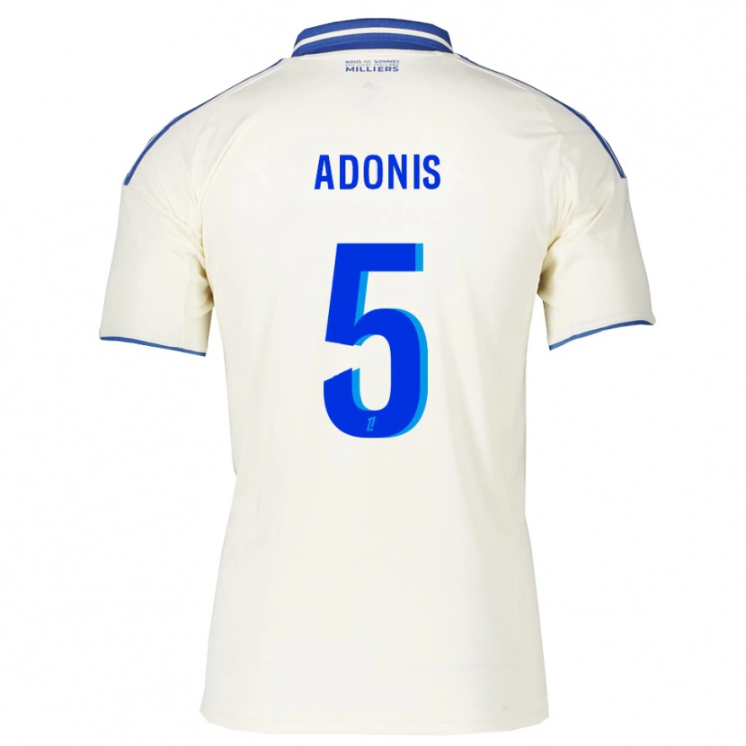 Danxen Herren Erwan Adonis #5 Champagner Blau Auswärtstrikot Trikot 2025/26 T-Shirt Österreich
