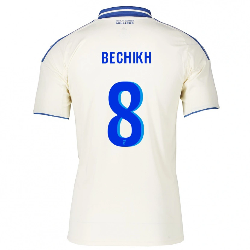 Danxen Herren Mohamed Bechikh #8 Champagner Blau Auswärtstrikot Trikot 2025/26 T-Shirt Österreich