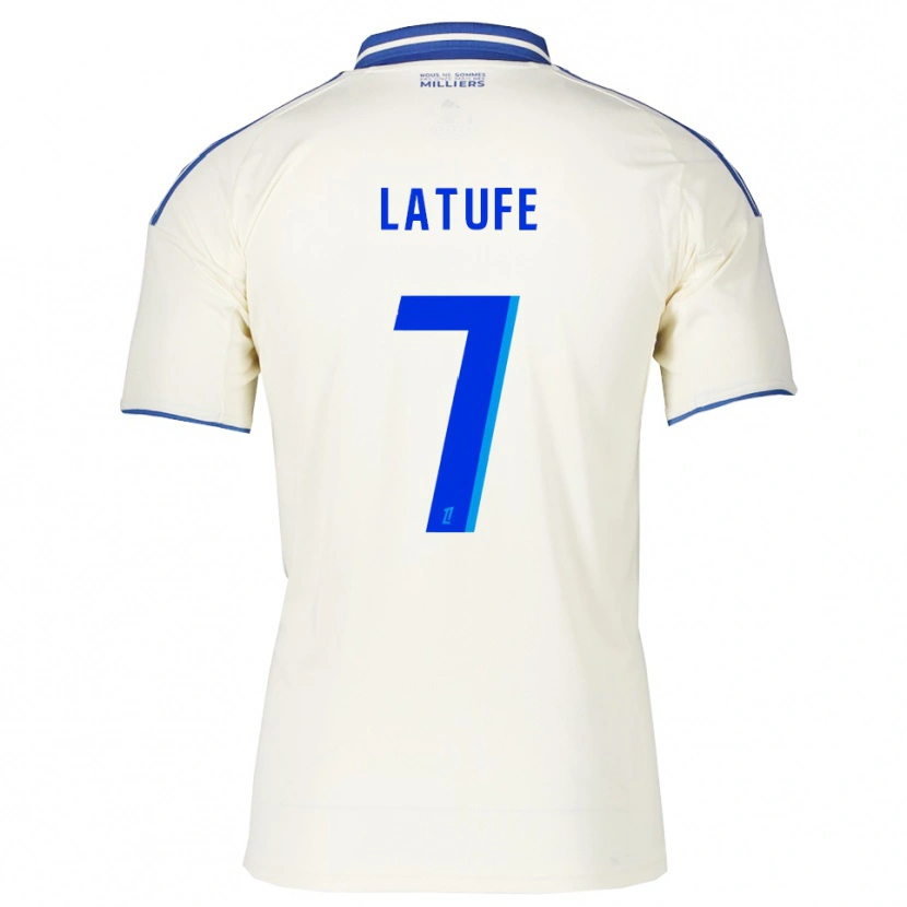 Danxen Herren Latufe Assoumani #7 Champagner Blau Auswärtstrikot Trikot 2025/26 T-Shirt Österreich