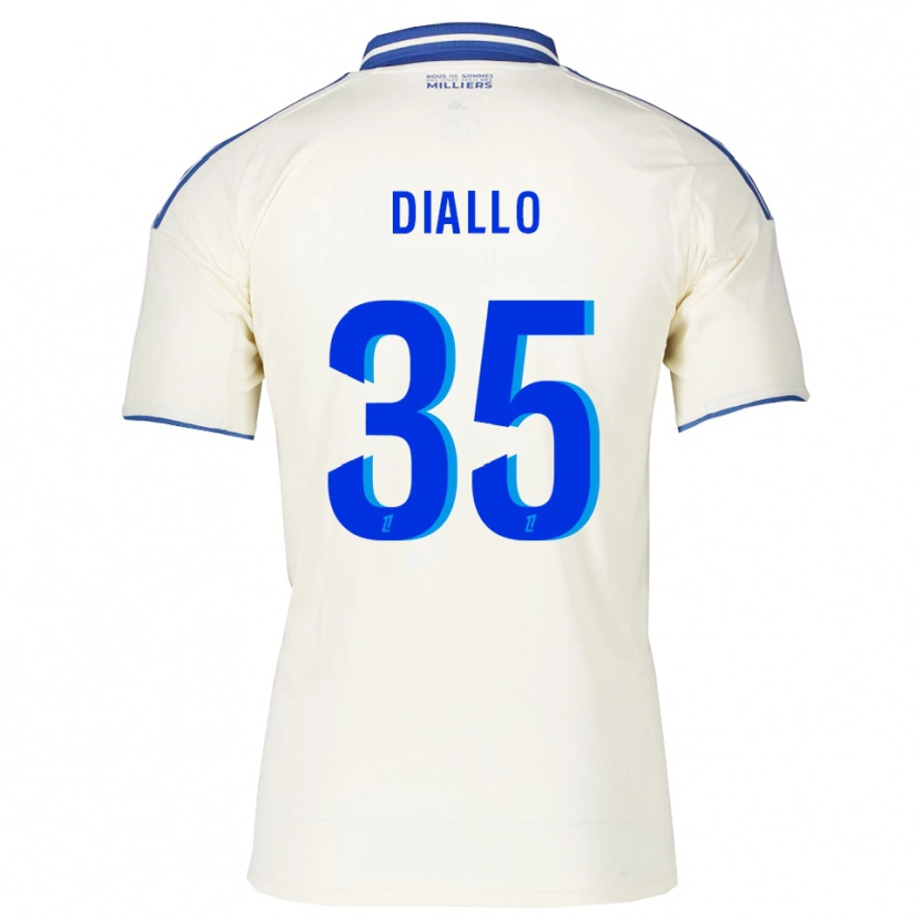Danxen Herren Tidiane Diallo #35 Champagner Blau Auswärtstrikot Trikot 2025/26 T-Shirt Österreich