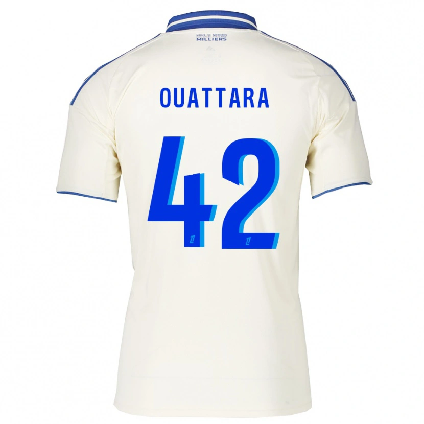 Danxen Herren Abdoul Ouattara #42 Champagner Blau Auswärtstrikot Trikot 2025/26 T-Shirt Österreich