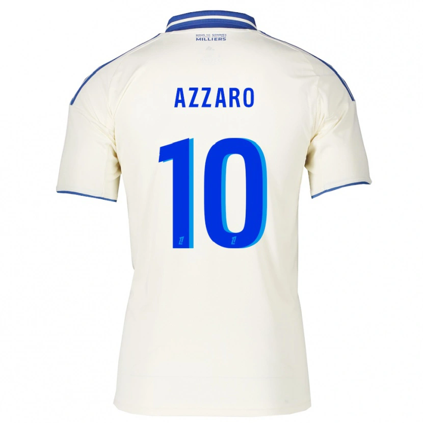 Danxen Herren Lorena Azzaro #10 Champagner Blau Auswärtstrikot Trikot 2025/26 T-Shirt Österreich