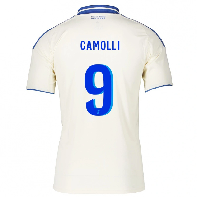 Danxen Herren Benjamin Camolli #9 Champagner Blau Auswärtstrikot Trikot 2025/26 T-Shirt Österreich