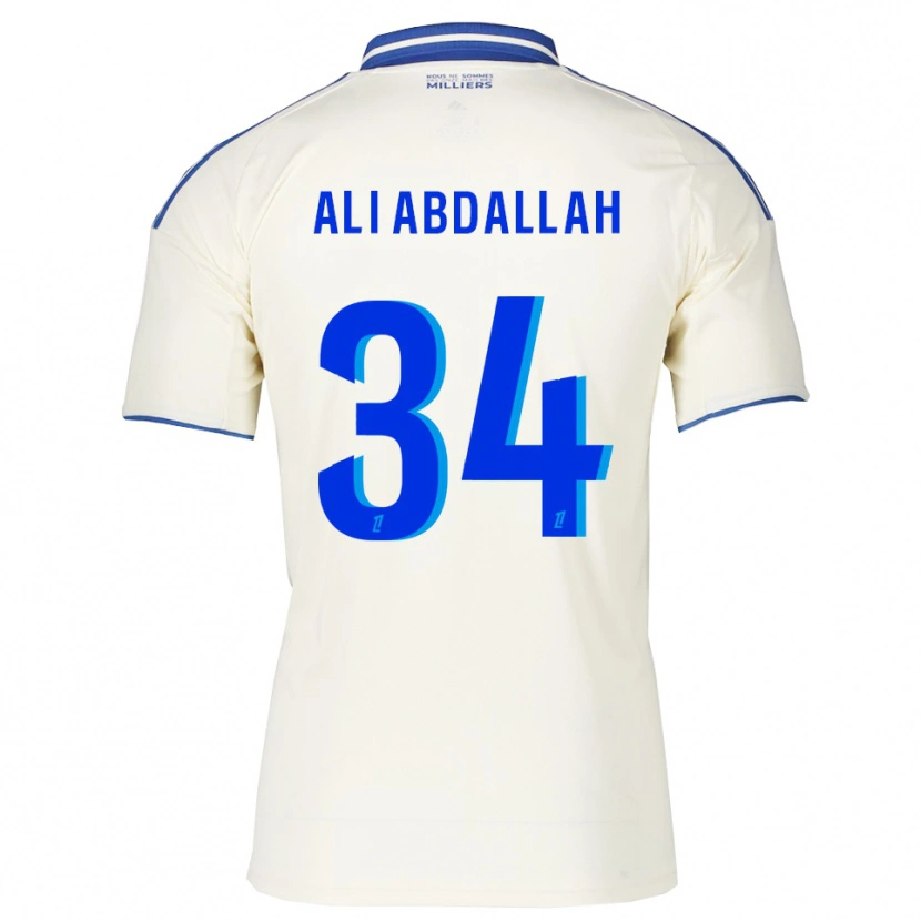 Danxen Herren Aboubacar Ali Abdallah #34 Champagner Blau Auswärtstrikot Trikot 2025/26 T-Shirt Österreich