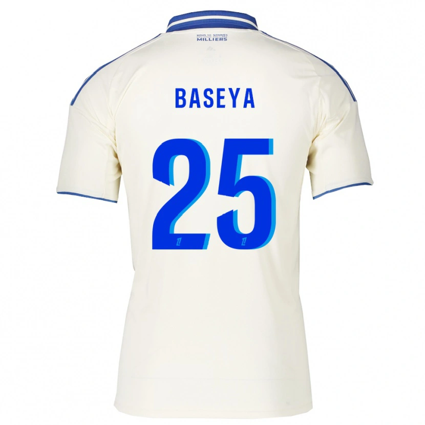 Danxen Herren Steven Baseya #25 Champagner Blau Auswärtstrikot Trikot 2025/26 T-Shirt Österreich