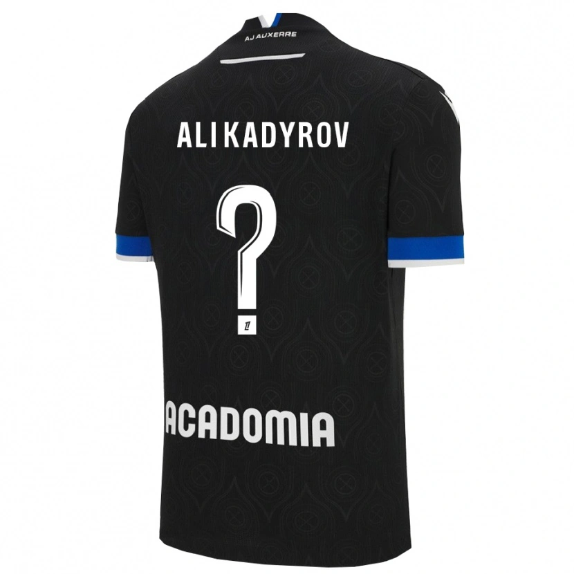 Danxen Herren Tourpal Ali Kadyrov #0 Schwarz Weiß Auswärtstrikot Trikot 2025/26 T-Shirt Österreich