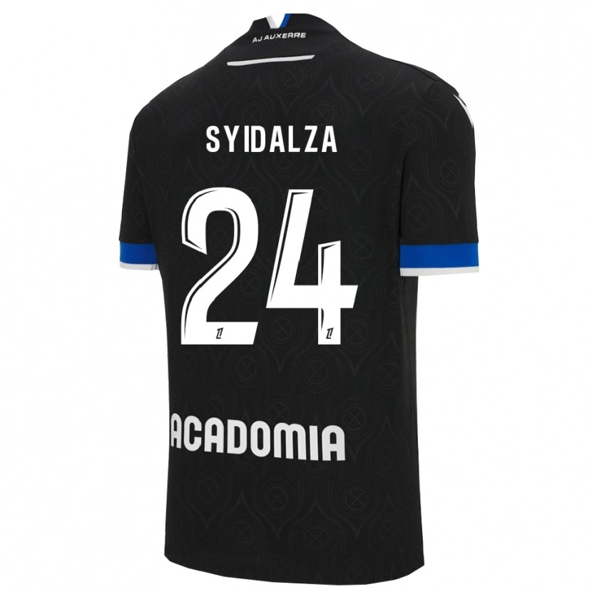 Danxen Herren Denelzo Syidalza #24 Schwarz Weiß Auswärtstrikot Trikot 2025/26 T-Shirt Österreich