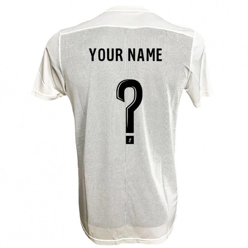 Danxen Herren Ihren Namen #0 Schwarz Weiß Auswärtstrikot Trikot 2025/26 T-Shirt Österreich