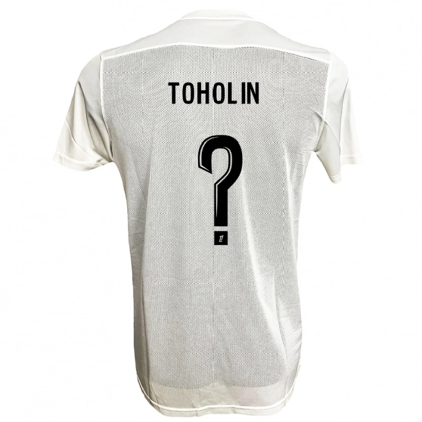 Danxen Herren Haris Toholin #0 Schwarz Weiß Auswärtstrikot Trikot 2025/26 T-Shirt Österreich