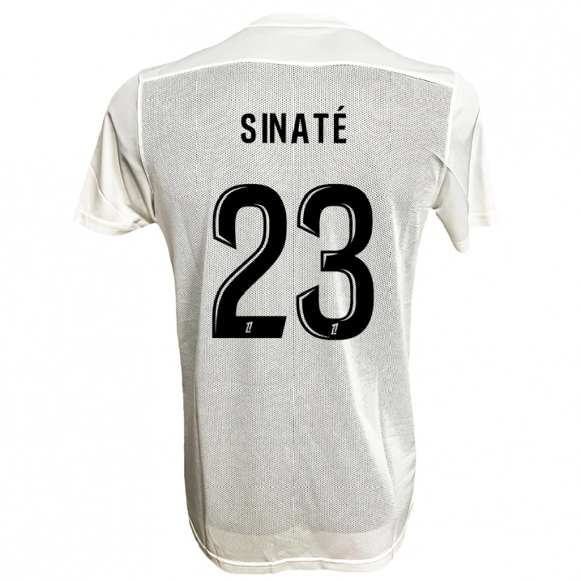 Danxen Herren Dan Sinaté #23 Schwarz Weiß Auswärtstrikot Trikot 2025/26 T-Shirt Österreich