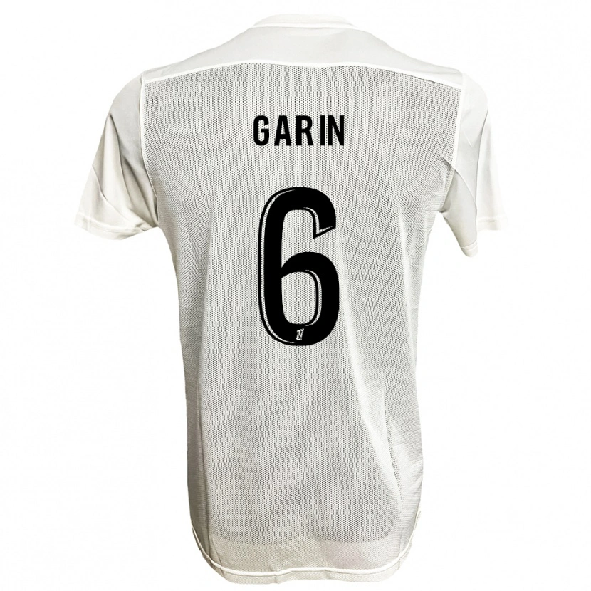 Danxen Herren Ilann Garin #6 Schwarz Weiß Auswärtstrikot Trikot 2025/26 T-Shirt Österreich