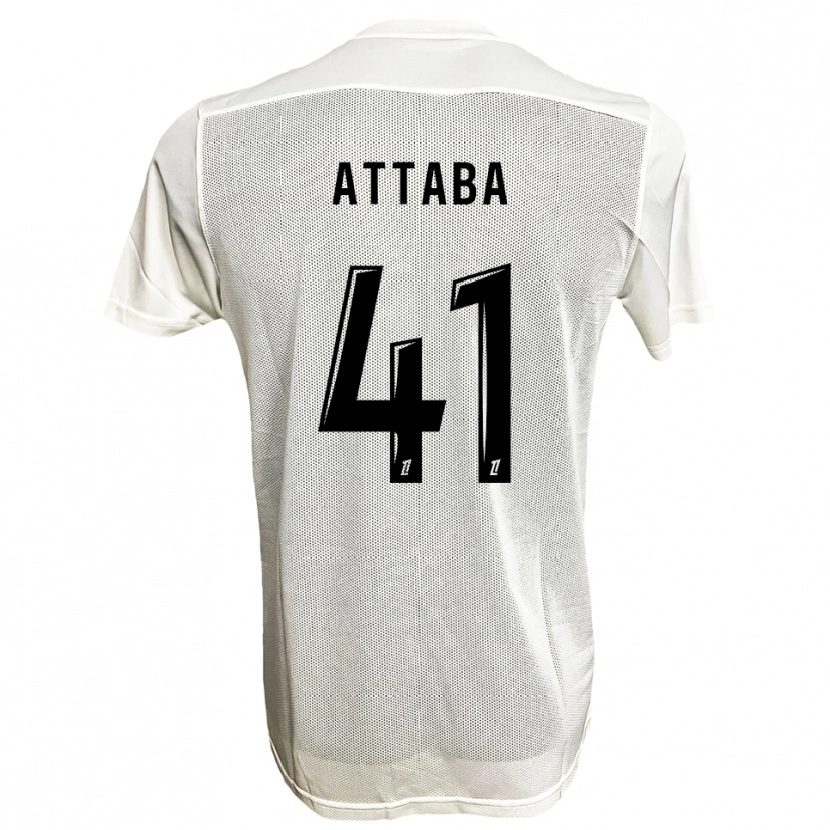 Danxen Herren Sofian Attaba #41 Schwarz Weiß Auswärtstrikot Trikot 2025/26 T-Shirt Österreich