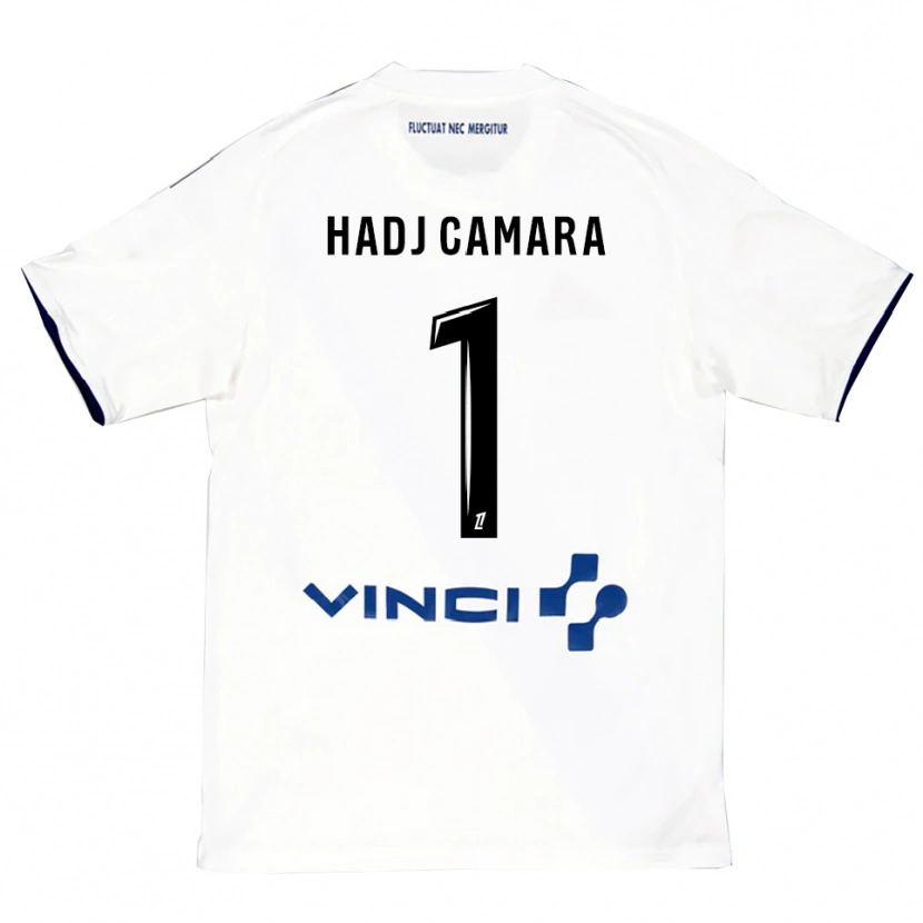 Danxen Herren El Hadj Camara #1 Weiß Blau Auswärtstrikot Trikot 2025/26 T-Shirt Österreich