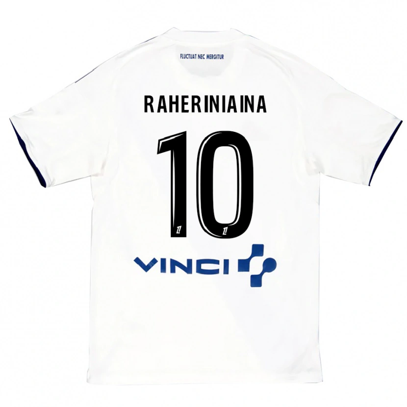 Danxen Herren El Hadary Raheriniaina #10 Weiß Blau Auswärtstrikot Trikot 2025/26 T-Shirt Österreich